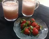 Foto langkah ke 3 dari resep Jus Strawberi.