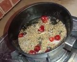 A picture of step 4 of Lauki ka raita.