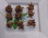 รูปขั้นตอนการทำที่ 4 ของ สาคูไส้ไก่สับ