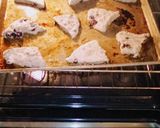 A picture of step 7 of Blueberry scones.
