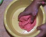 Foto langkah ke 4 dari resep Kue Ku isi Kacang Hijau.