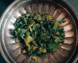 A picture of step 2 of Winter special healthy masaledar Kathiyawadi undhiyu.
