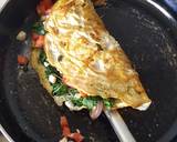 Spinach Tomato & Feta Omelette recipe step 8 photo