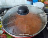 A picture of step 7 of Kathiyawadi Sev Tameta Nu Shaak (Gujarat Special).