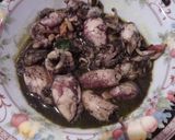 Foto langkah ke 5 dari resep Cumi Hitam Bumbu Iris.