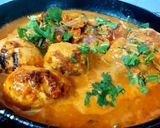 A picture of step 4 of Tandoori Egg Tikka Masala.