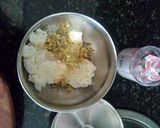 A picture of step 1 of Meetha cottage cheese paratha.