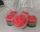 Foto langkah ke 5 dari resep Puding Cup Rainbow (simple aja).