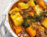 A picture of step 5 of Beef Stew with Vegetables 🍲.
