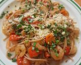 Foto del paso 4 de la receta: Spaghetti Bruschetta con camarones