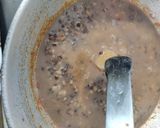 A picture of step 7 of Dal Makhani.