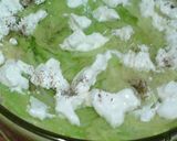 Rizses csirkemell kelkáposzta köntösben, rásütött tükörtojással a tetején recept fázis 5 fotója