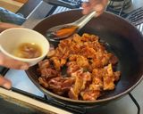 รูปขั้นตอนการทำที่ 5 ของ หมูสามชั้นผัดพริกถั่ว