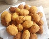 Foto del paso 4 de la receta: Croquetas de huevo frito y chorizo