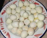 Foto langkah ke 1 dari resep Semur telur puyuh ala ala betawi.