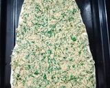 A picture of step 3 of Christmas Tree Bread.