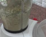 A picture of step 1 of Achari Paneer Cheela.