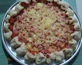 Foto langkah ke 6 dari resep Pizza ekonomis tanpa telur dan margarin.