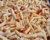 Karajszeletek zöldbabos szafttal recept fázis 3 fotója