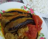 عکس مرحله 4 از دستور برنج با مشته بادمجون🍆🥓🍅