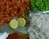 A picture of step 1 of Masala Pav.