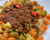 Foto del paso 5 de la receta: Trottole vegetales con espárragos trigueros y pesto rojo