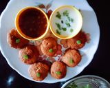 A picture of step 4 of High protein top testers healthy tasty Soya tikki.