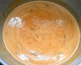 A picture of step 10 of Pavakkai /bitter gourd pitlai.