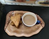 A picture of step 5 of Cardamom Tea.