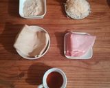 Une image de l'étape 1 de Roulés apéro jambon/béchamel.