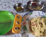 A picture of step 8 of Rasmalai modak (anant chaturdashi special).