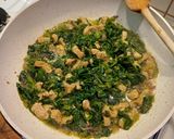 Spenótos, húsos tészta recept fázis 3 fotója