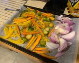 A picture of step 5 of Quinoa Salad with Roasted Vegetables and Chicken Breast.