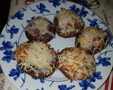 Foto del paso 9 de la receta Champiñones rellenos de jamón gratinados