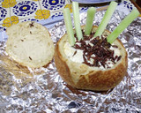 Foto del paso 6 de la receta: Fondue de Quesos Mixtos en Pan Campero con Chapulines