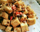 Foto langkah ke 6 dari resep Tahu Cabai Garam.