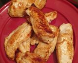 A picture of step 1 of Chicken Chunks in Creamy Mushroom Sauce.