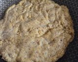 Foto del paso 2 de la receta: Pancito de harina de garbanzos en sartén, sin balanza, sin gluten, exprés, proteico 🥘 🍳