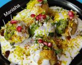 A picture of step 5 of Dahi Puri Chaat(No Fire).