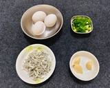 吻仔魚炒蛋(簡單料理)的食譜步驟1照片
