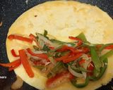 Foto del paso 2 de la receta: Tortilla de fritada de pimientos y cebolla