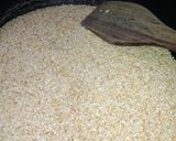 A picture of step 1 of Jaggery sesame delight.