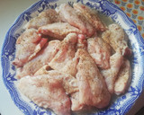 Foto del paso 1 de la receta: Alitas de pollo fritas al vino y al limón 🐔🍋