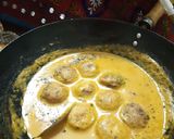 A picture of step 11 of Karhai Paneer Malai Koftay.