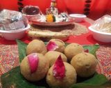 બેસન ના લાડુ (Besan ladoo recipe in Gujarati) રેસીપી સ્ટેપ4ફોટો