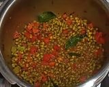 A picture of step 3 of Vagharela moong.