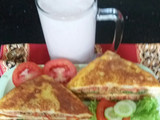 French Toast Sambal Oncom