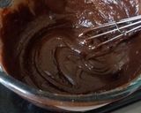 A picture of step 3 of Eggless chocolate cake.