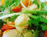 Hình bước làm 4 của món Cà ri Tôm kiểu Thái