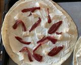 Une image de l'étape 3 de ☆Pizza Tortilla au Magret de Canard Fumé☆.